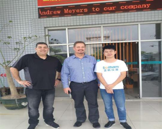 澳大利亞客戶來廠交流